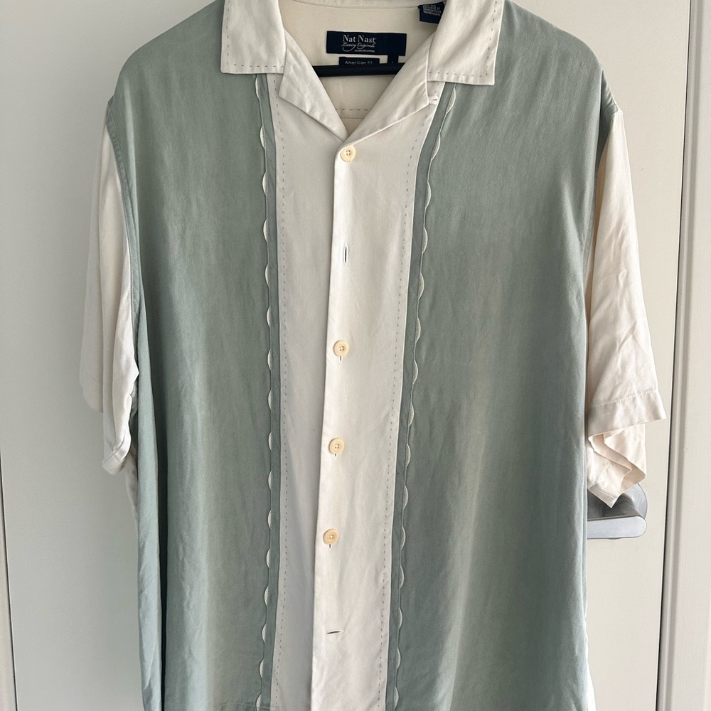 Nat Nast short sleeve button down